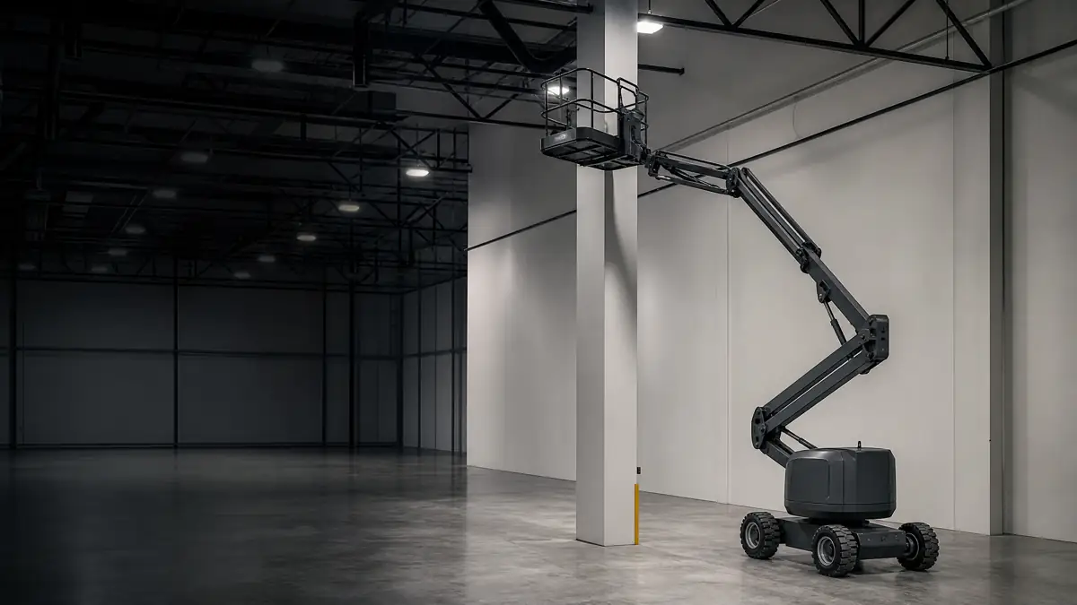 Articulating Boom Lifts jobsite access in Bakersfield
